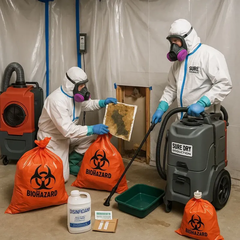 Contaminated Water Handling Protocols process in Barnwell, SC