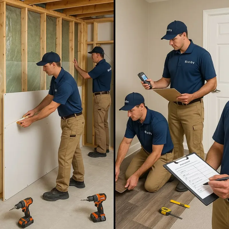 Repairs and Reconstruction process in Barnwell, SC
