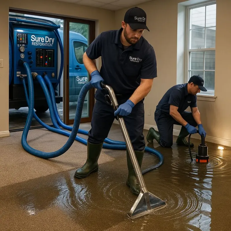 Water Extraction and Removal process in Barnwell, SC